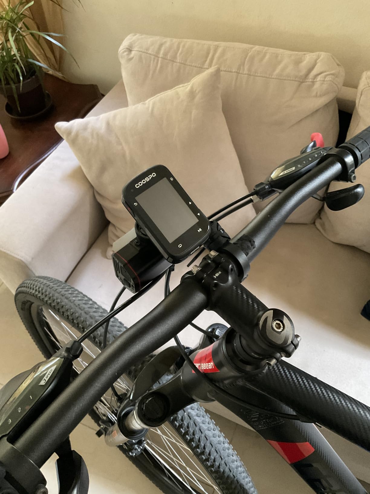 COOSPO Color Touchscreen GPS Bike Computer CS600, Wireless IPX7 Waterproof Cycling GPS Speedometer with Bluetooth/ANT+, Backlight Route Navigation, Support Bike Radar & 36H Battery Life customer photo 2