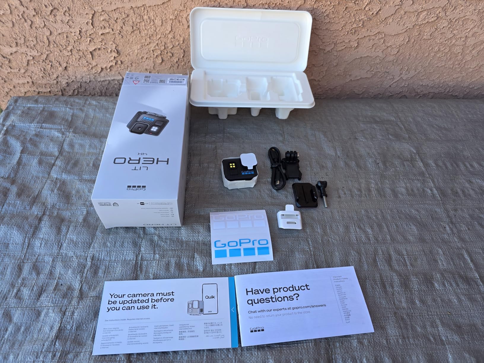 GoPro LIT Hero - Lightweight, Compact, Waterproof Action Camera with Built-in Light, 4K60 Ultra HD Video, 12MP Photo, Touch Screen, HyperSmooth Stabilization customer photo 2