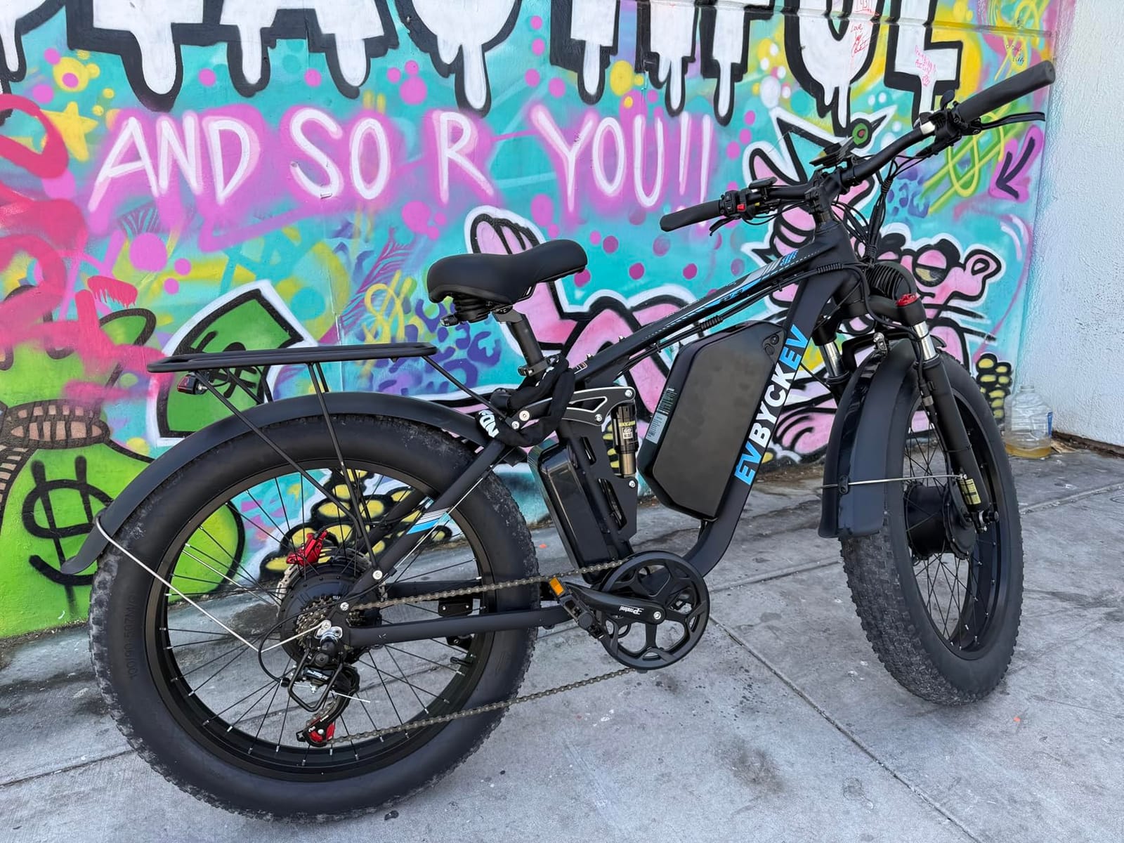9000W Peak Electric Bike for Adults,58V Max-Output 1972Wh Dual Motor Ebike,47MPH 105Miles Range,24