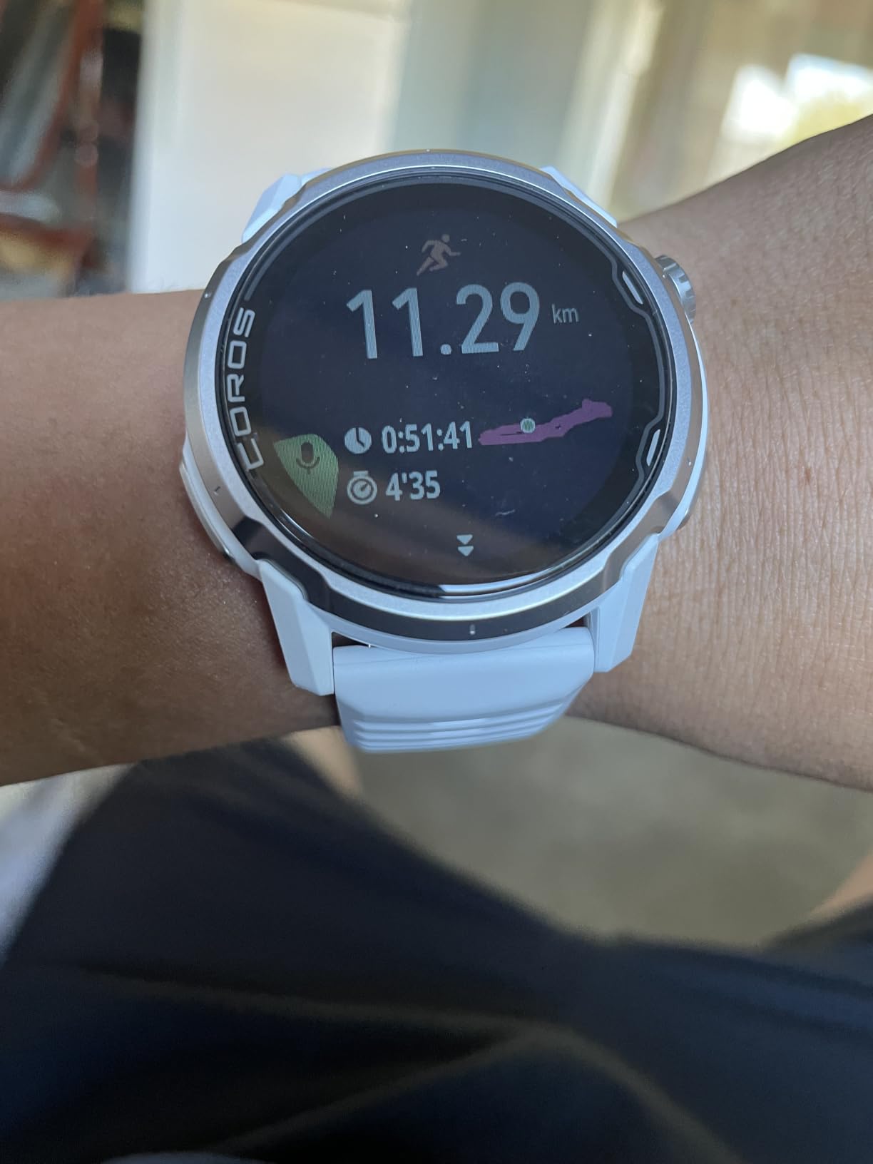 COROS APEX 4 (46mm) GPS Watch, 1.3 inch MIP, 41 Days Battery Life - Black Voice Pins, Global maps with Turn-by-Turn Navigation, Hands-Free Calls, for Running, Skiing, and Climbing customer photo 1