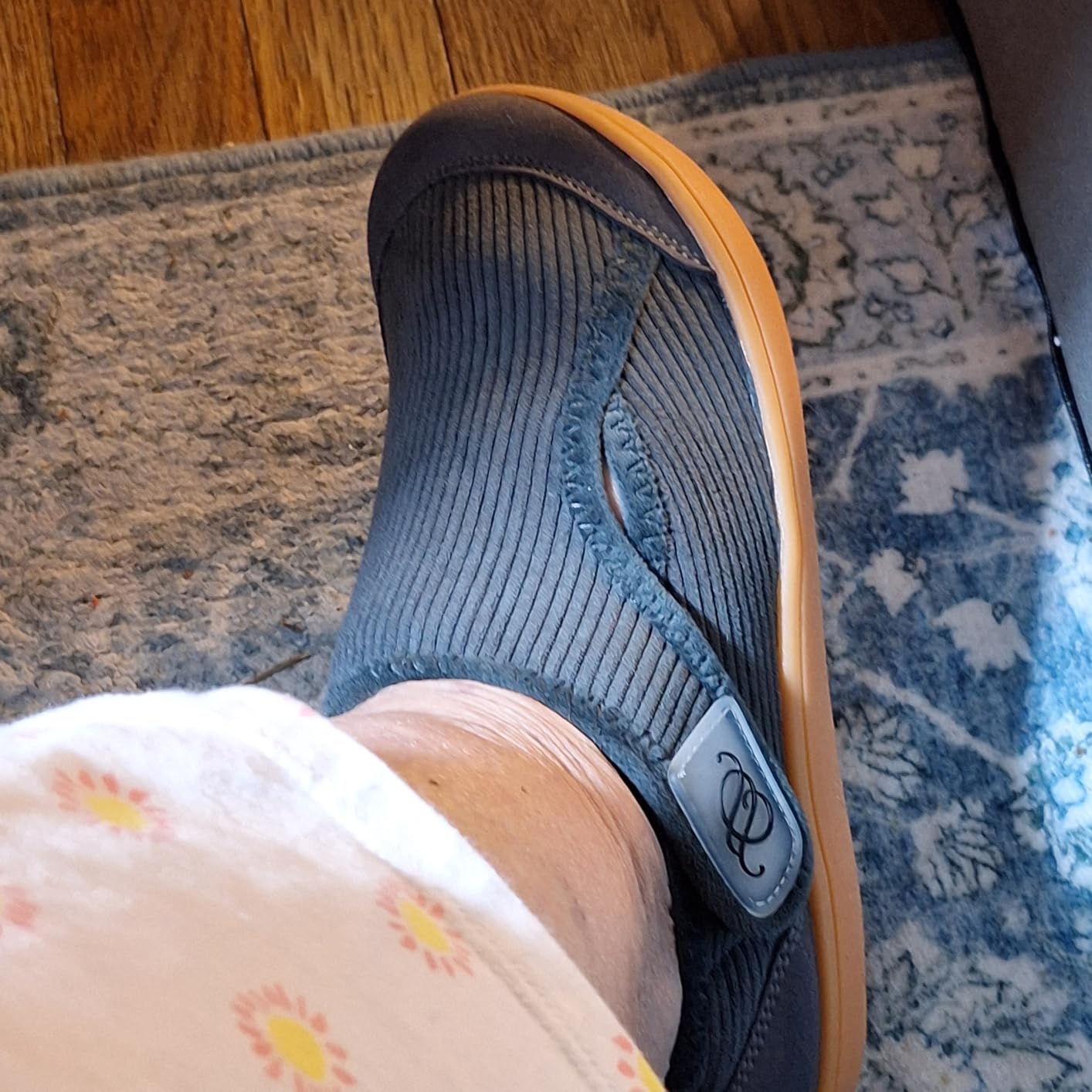 Wide Diabetic Shoes for Women, Zero Drop Edema Neuropathy Barefoot Footwear customer photo 1