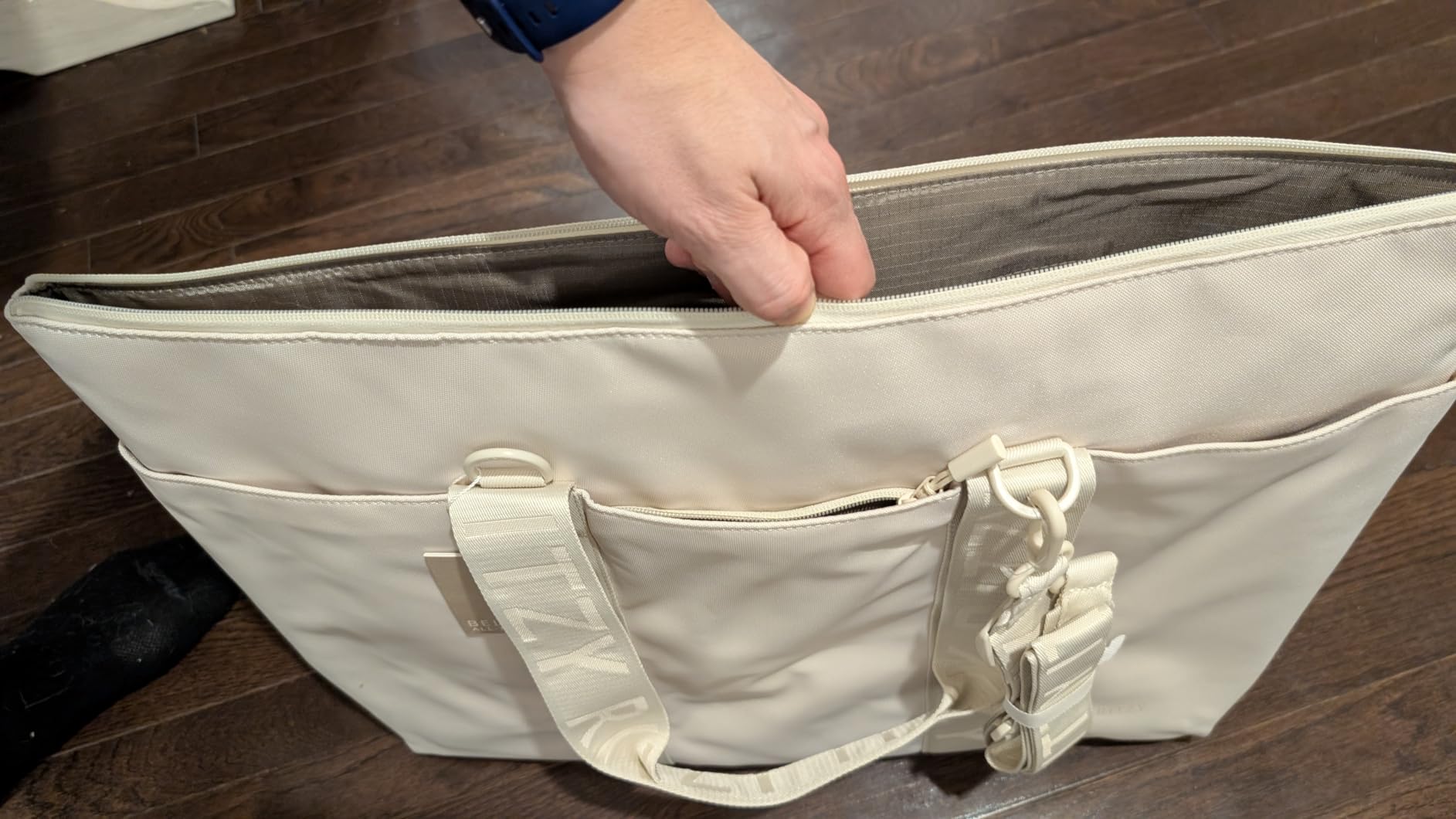 Itzy Ritzy Belong Diaper Bag Tote, Lightweight Tote with 10 Pockets customer photo 1