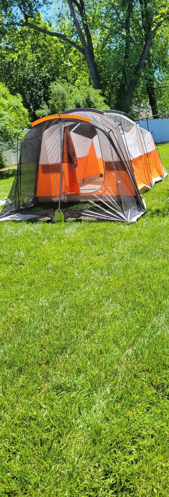 Portal 8 Person Instant Camping Tent with Screen Porch, Easy Set-up Waterproof Large Tunnel Tent customer photo 2