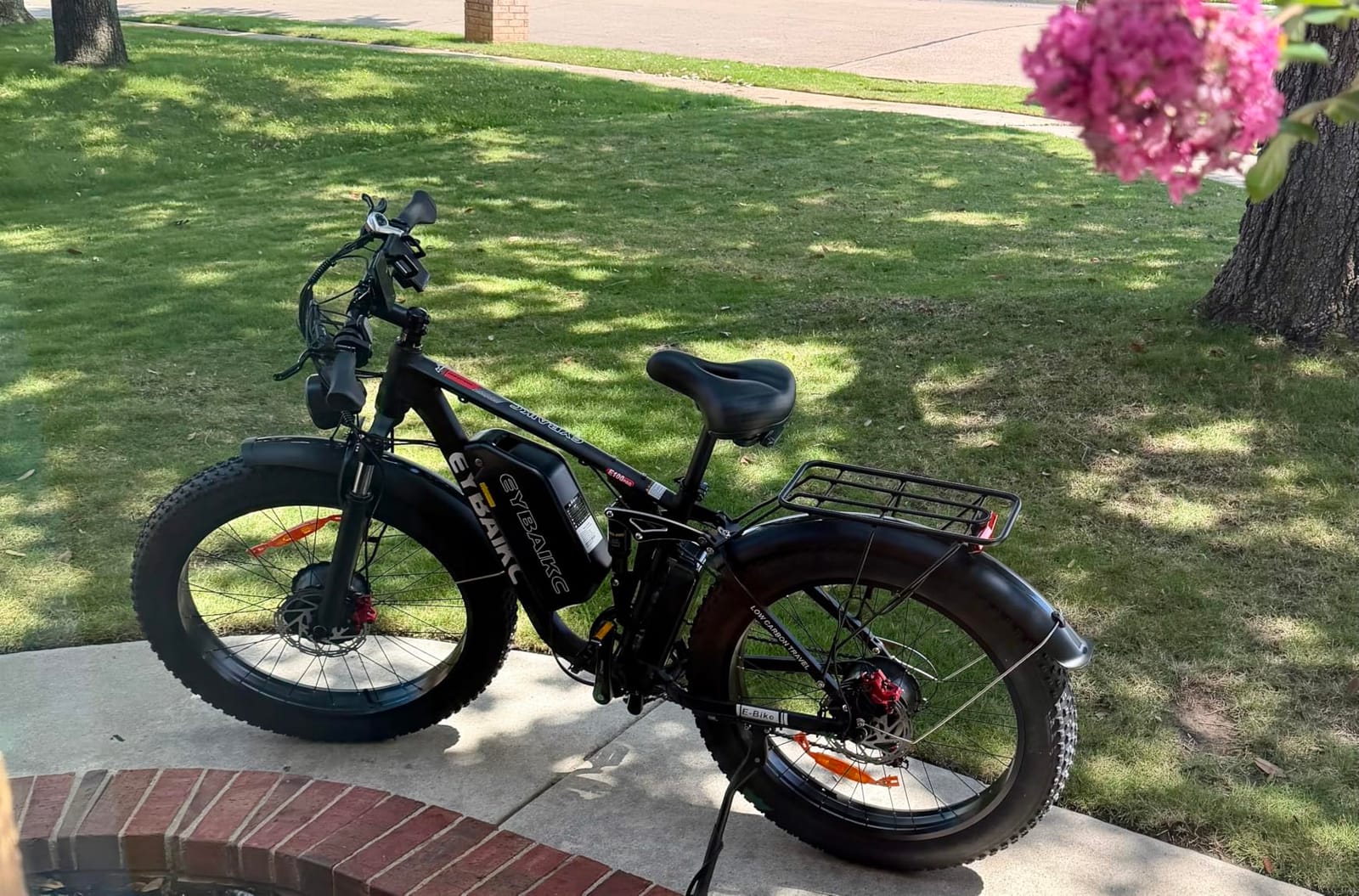 DATAONA 9000W Peak Electric Bike for Adults 45MPH Dual Motor Ebike 58V Peak 36AH Removable Battery 100 Miles Range, 24