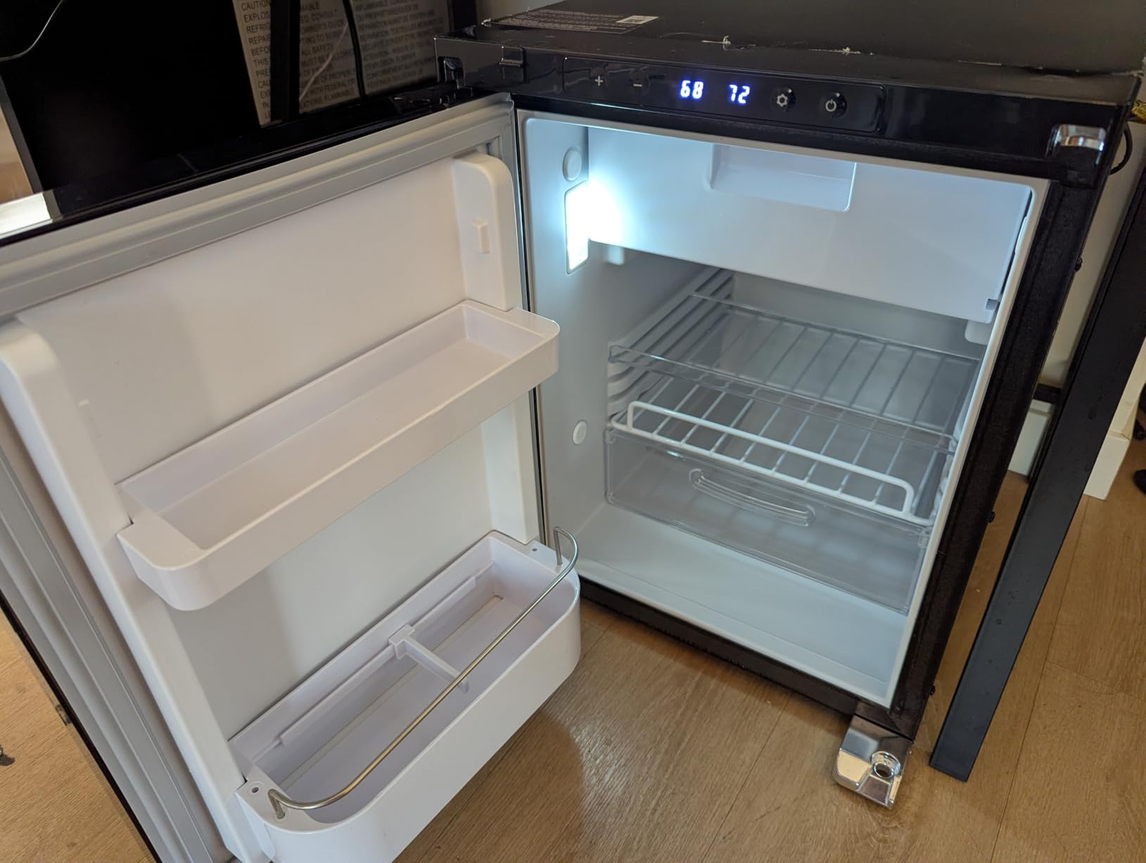 BODEGACOOLER 12 Volt RV Refrigerator, 2.82cu.ft RV Fridge with APP Control | 80L RV Fridge with Freezer, Portable Compressor Cooler, -4 to 68F, 12/24V DC for Boat, Yacht, Caravan, Truck, Camping customer photo 1