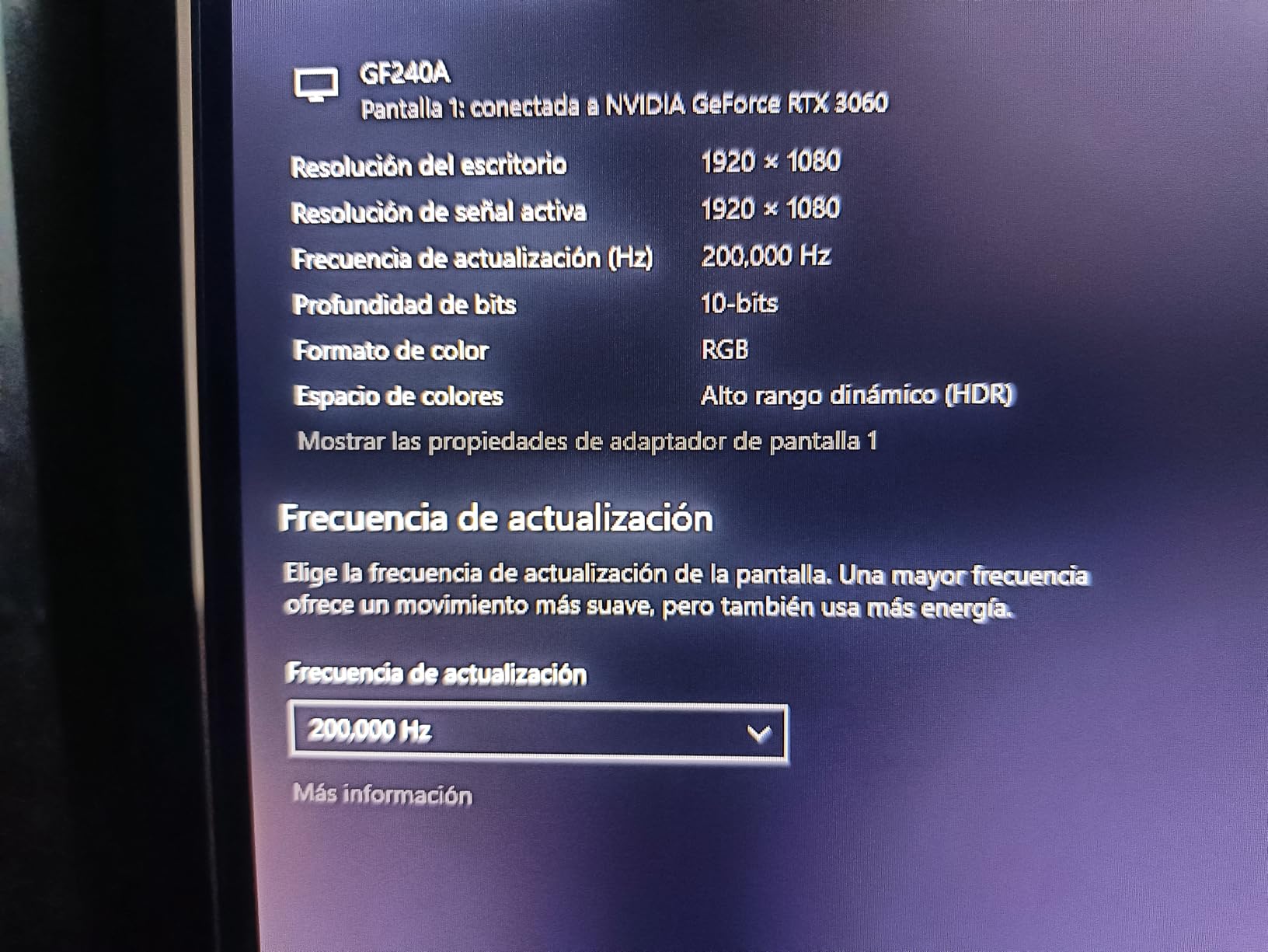 Gawfolk 27 inch IPS Gaming Computer Monitor, UHD 3840x2160 4K 180Hz / FHD 360Hz Dual Mode PC Screen, 1.07 Billion Colours, Adaptive Sync customer photo 2