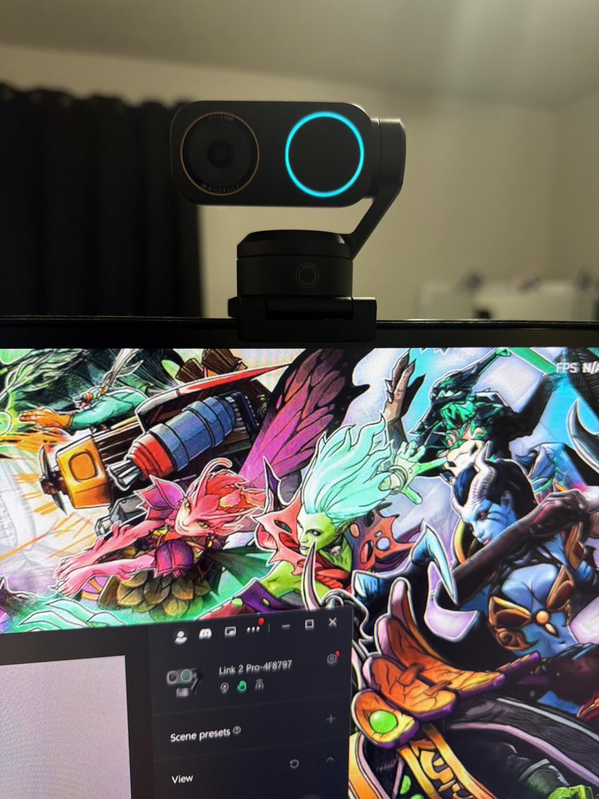 Insta360 Link 2 Pro - 4K PTZ Webcam for PC/Mac, 1/1.3