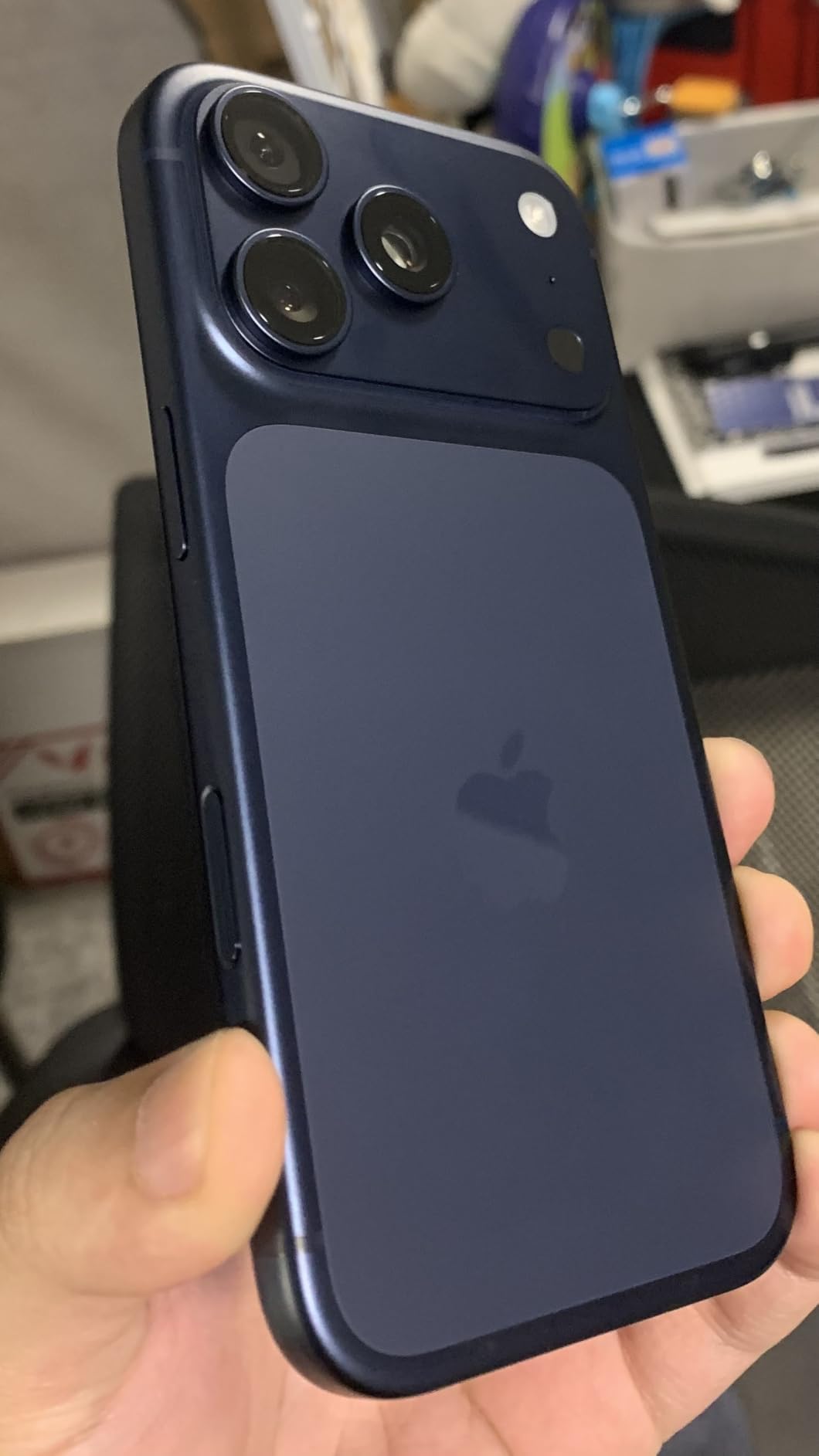 Apple iPhone 17 Pro, US Version, 1TB, eSIM, Deep Blue- Unlocked (Renewed Premium) customer photo 2
