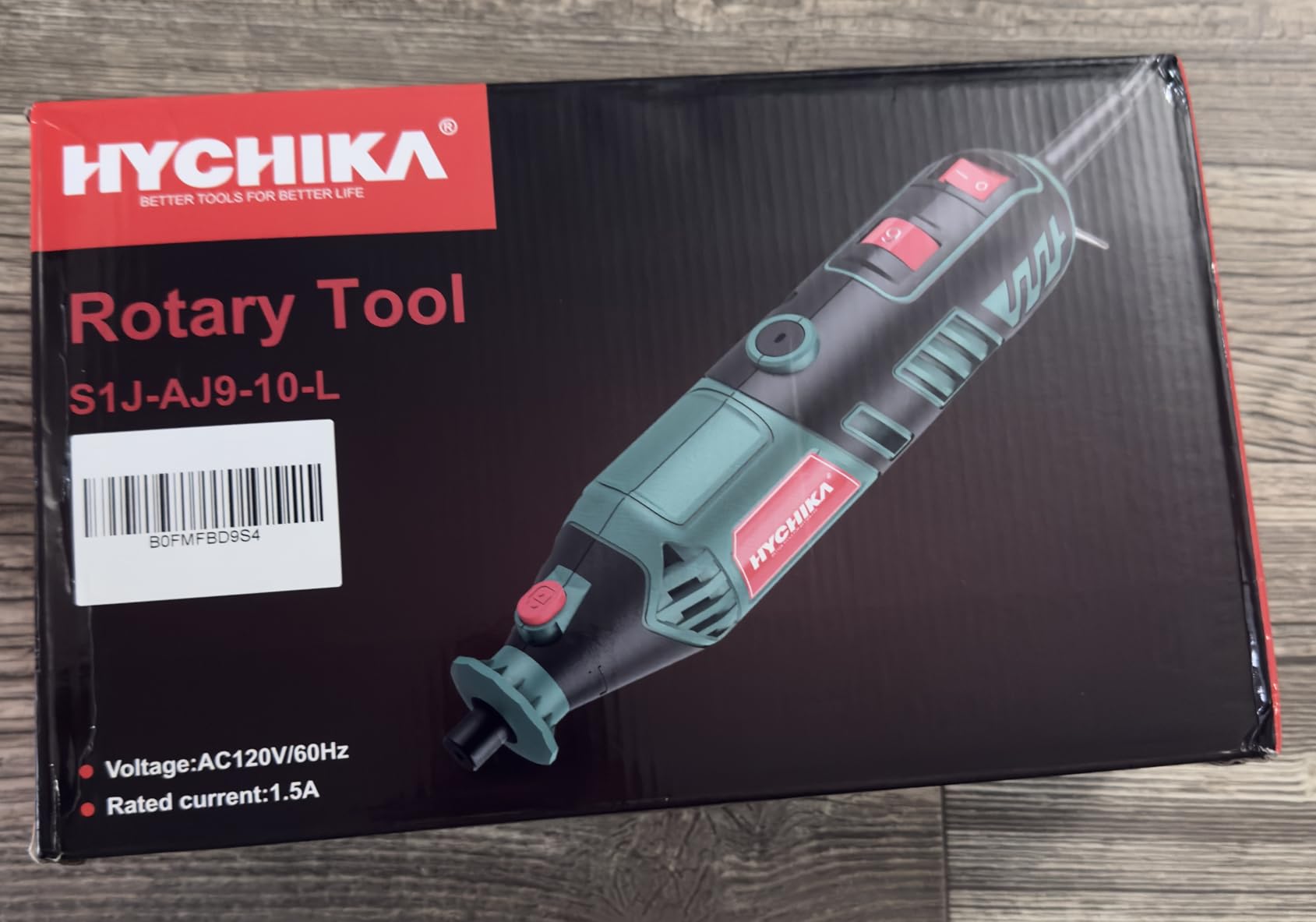 HYCHIKA 8000-35000 RPM Variable Speed Rotary Tool Kit with 179 Pcs Accessories, 180W Power Rotary Tool with Grinding Chain Bracket Flex Shaft for Wood Carving, Grinding, Cutting, Sanding, Polishing customer photo 2