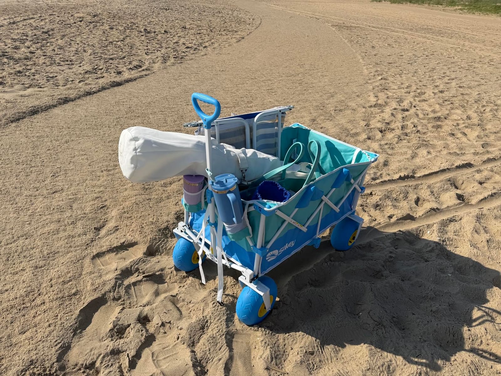 Sekey Heavy Duty Beach Wagon with 9