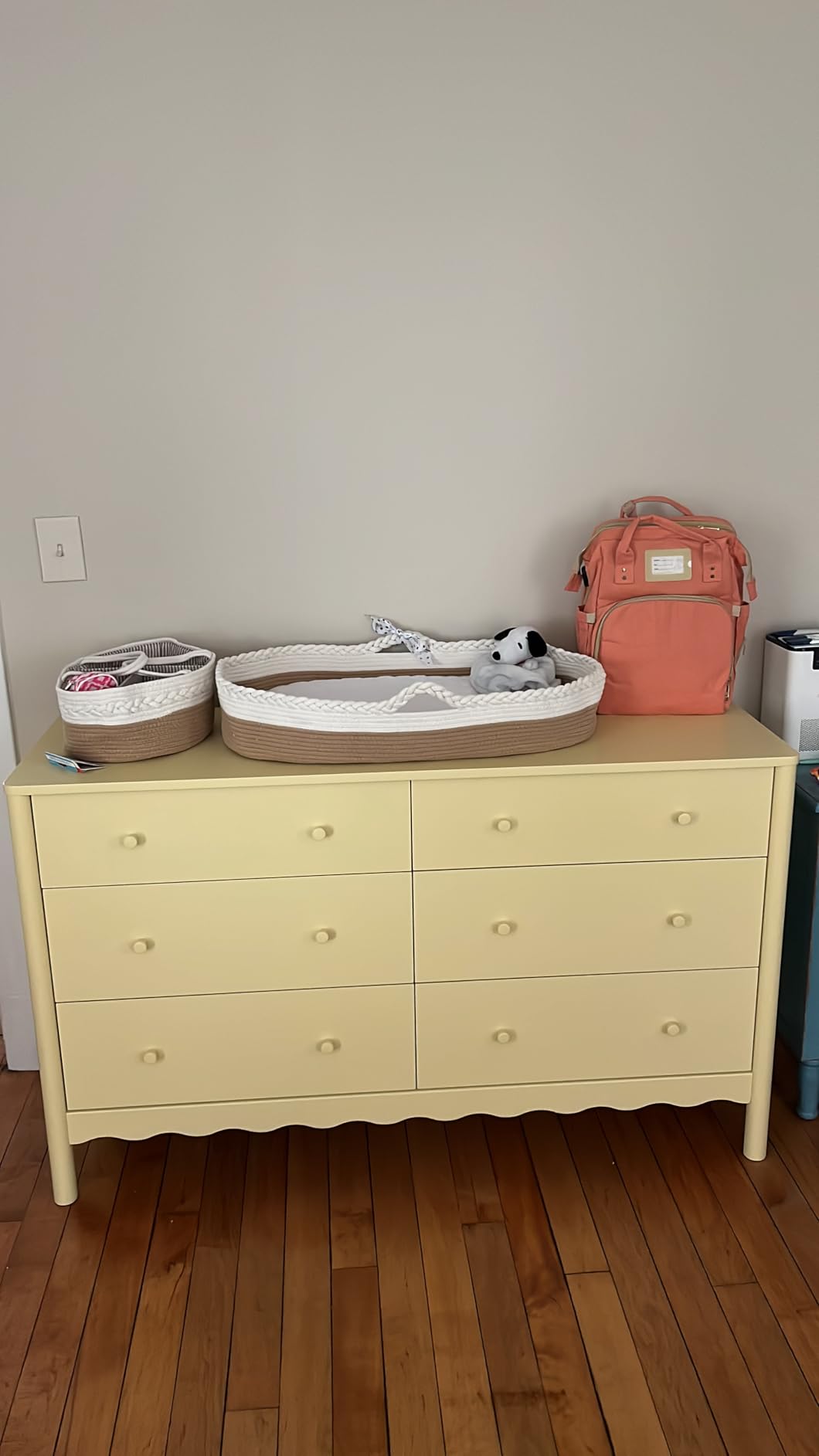 Babyletto Swell 6-Drawer Assembled Baby Dresser, White customer photo 1