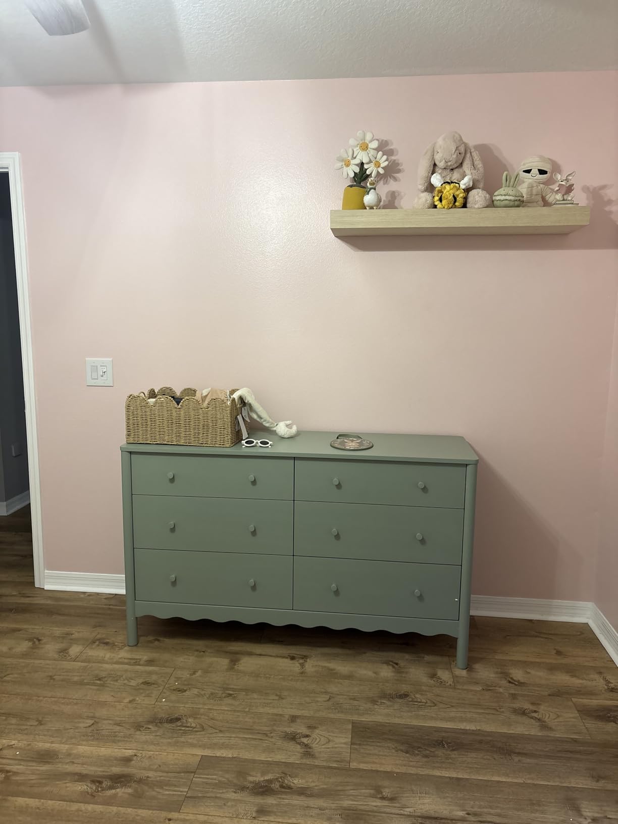 Babyletto Swell 6-Drawer Assembled Baby Dresser, White customer photo 2