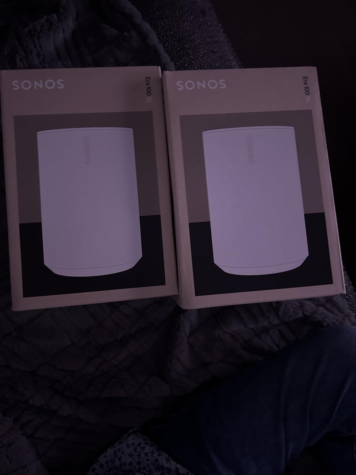 Sonos Era 100 SL Compact, Microphone-Free Speaker - Black | Dual angled tweeters and a powerful midwoofer | Pair Two for Stereo or Add as Soundbar Rears | WiFi | Bluetooth customer photo 2