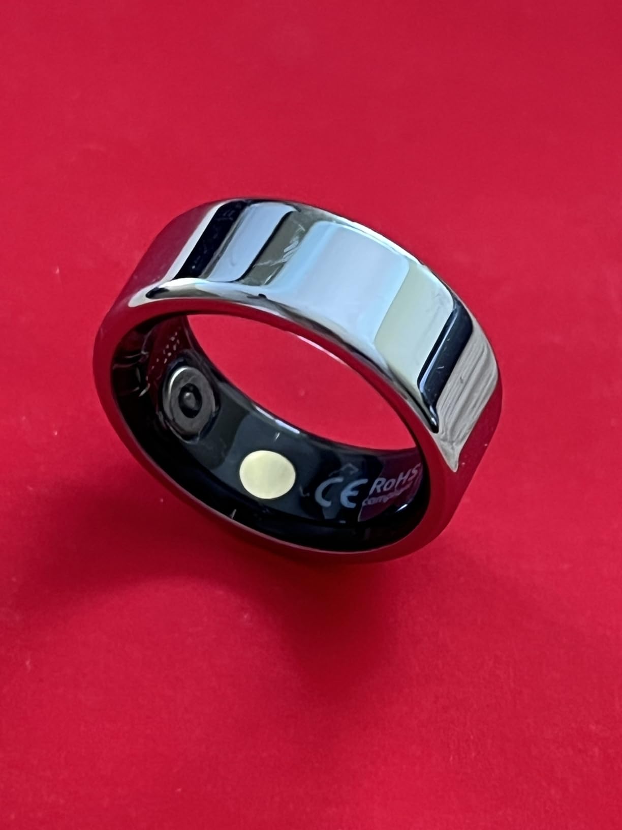 Ti Smart Ring, BP HRV SpO2 Sleep Fitness Tracker, No Monthly Fees | 3g Ultra-Light, 24/7 Health Tracking for Men & Women, 5-Day Battery, 5ATM Waterproof, iOS & Android, Light Gold, Size 13 customer photo 1