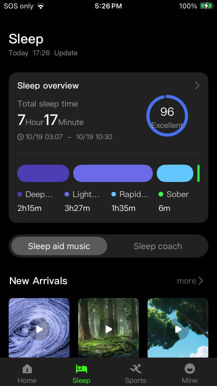 Ti Smart Ring, BP HRV SpO2 Sleep Fitness Tracker, No Monthly Fees | 3g Ultra-Light, 24/7 Health Tracking for Men & Women, 5-Day Battery, 5ATM Waterproof, iOS & Android, Light Gold, Size 13 customer photo 2