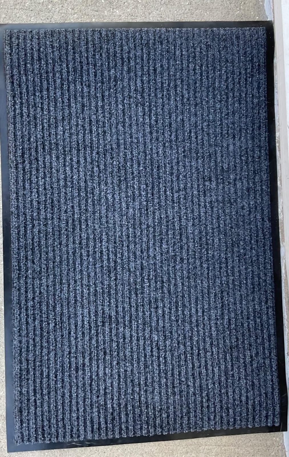 Large Commercial Floor Mat, 4' x 8' Indoor Outdoor Front Door Mat, All-Season Non-Slip Entry Mat, Absorbent & Stain Resist, Easy Clean Heavy Duty Outdoor Mat for High Traffic Area, Black customer photo 1