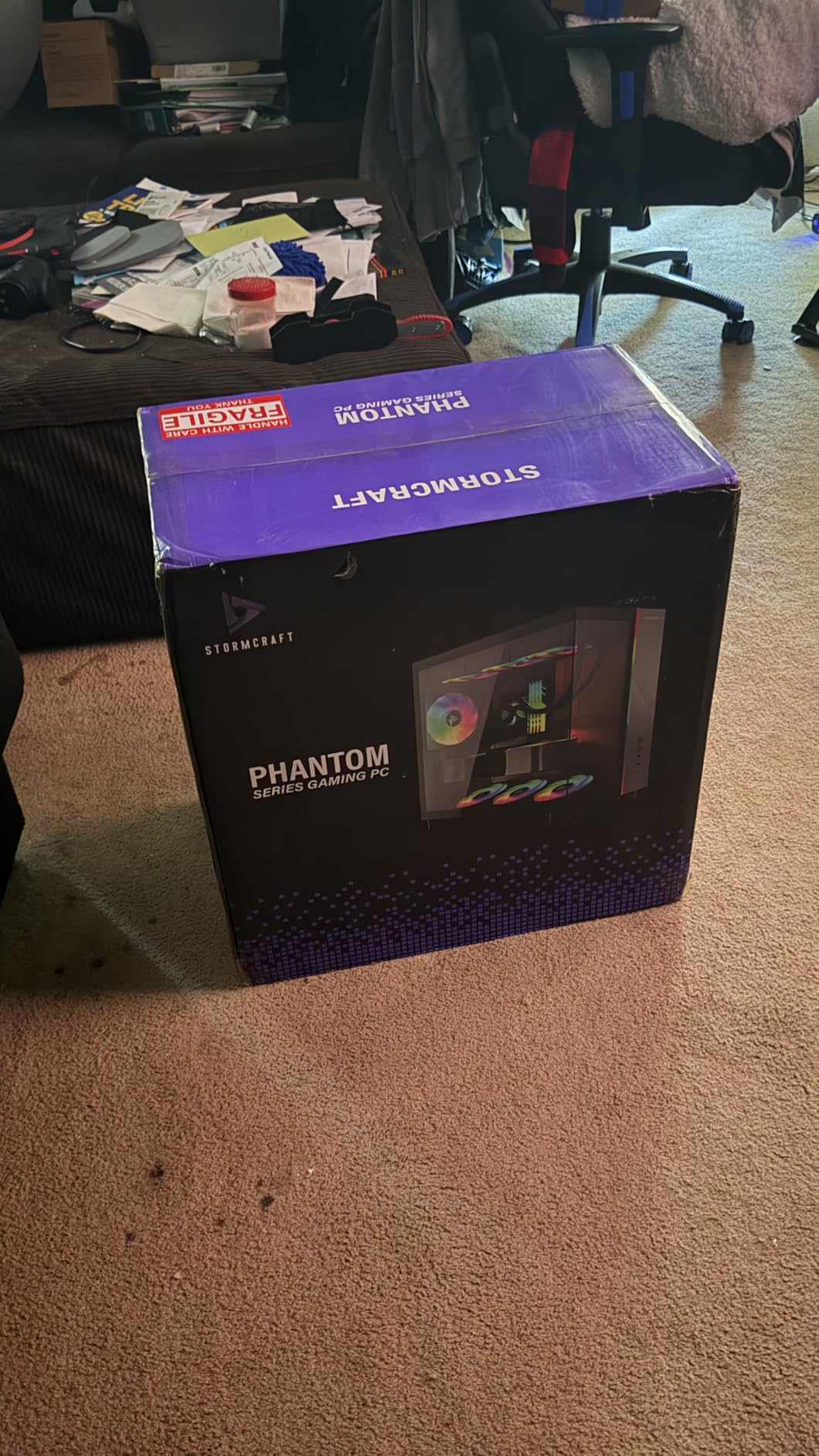 STORMCRAFT Phantom RTX 5080 Gaming PC Ryzen 7 9800X3D 32GB DDR5 2TB SSD | AMD Ryzen 7 5.2GHz,6000MHz RAM,B850 Chipset,850W PSU,360mm AIO,RGB Keyboard Mouse,WiFi BT HDMI AI Prebuilt Gaming Desktop customer photo 2