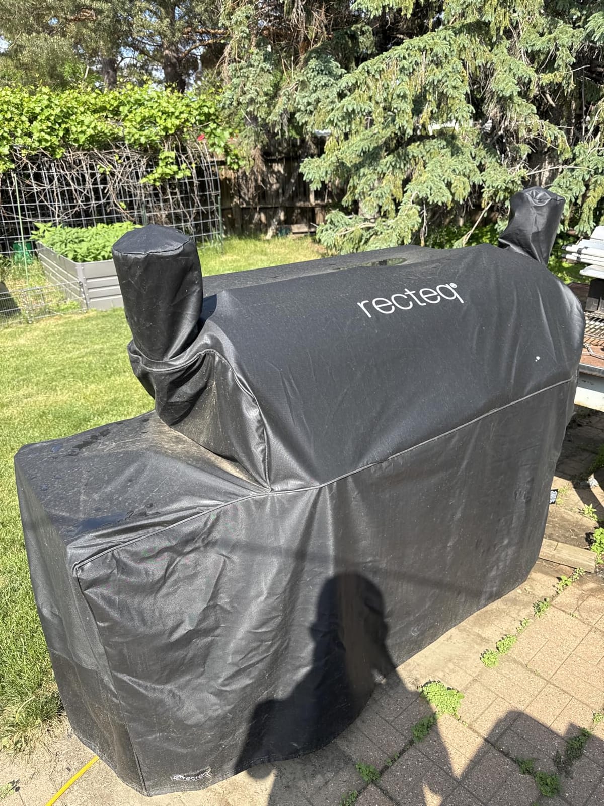 recteq DualFire 1200 Wood Pellet Smoker Grill, Wi-Fi Electric Pellet Grills, Dual Chambers for Hot and Fast + Low and Slow Cooking | DualFire 1200 + Grill Cover Bundle customer photo 1