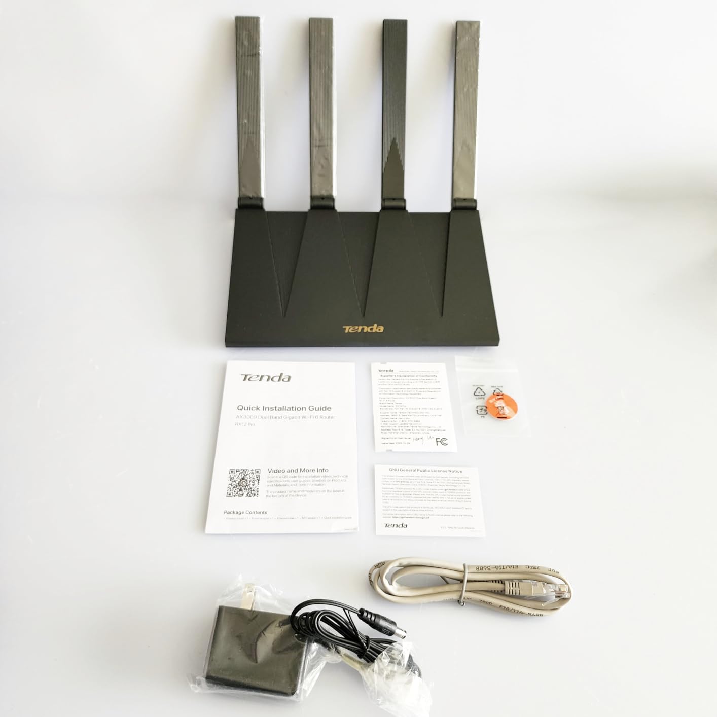 Tenda AX3000 WiFi 6 Router, Dual-Band Gigabit Wireless Internet Router (RX12 Pro V3.0) customer photo 2
