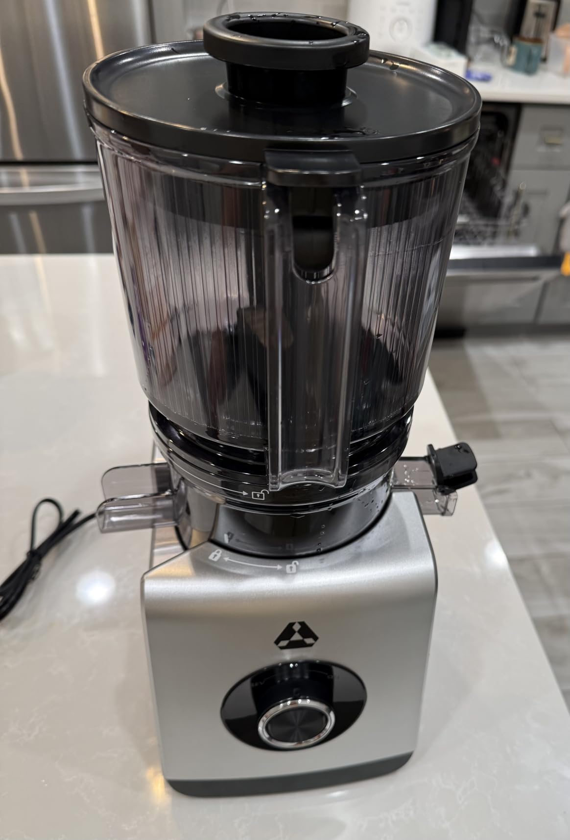 AAOBOSI 3-in-1 Cold Press Juicer Machine, 6.5