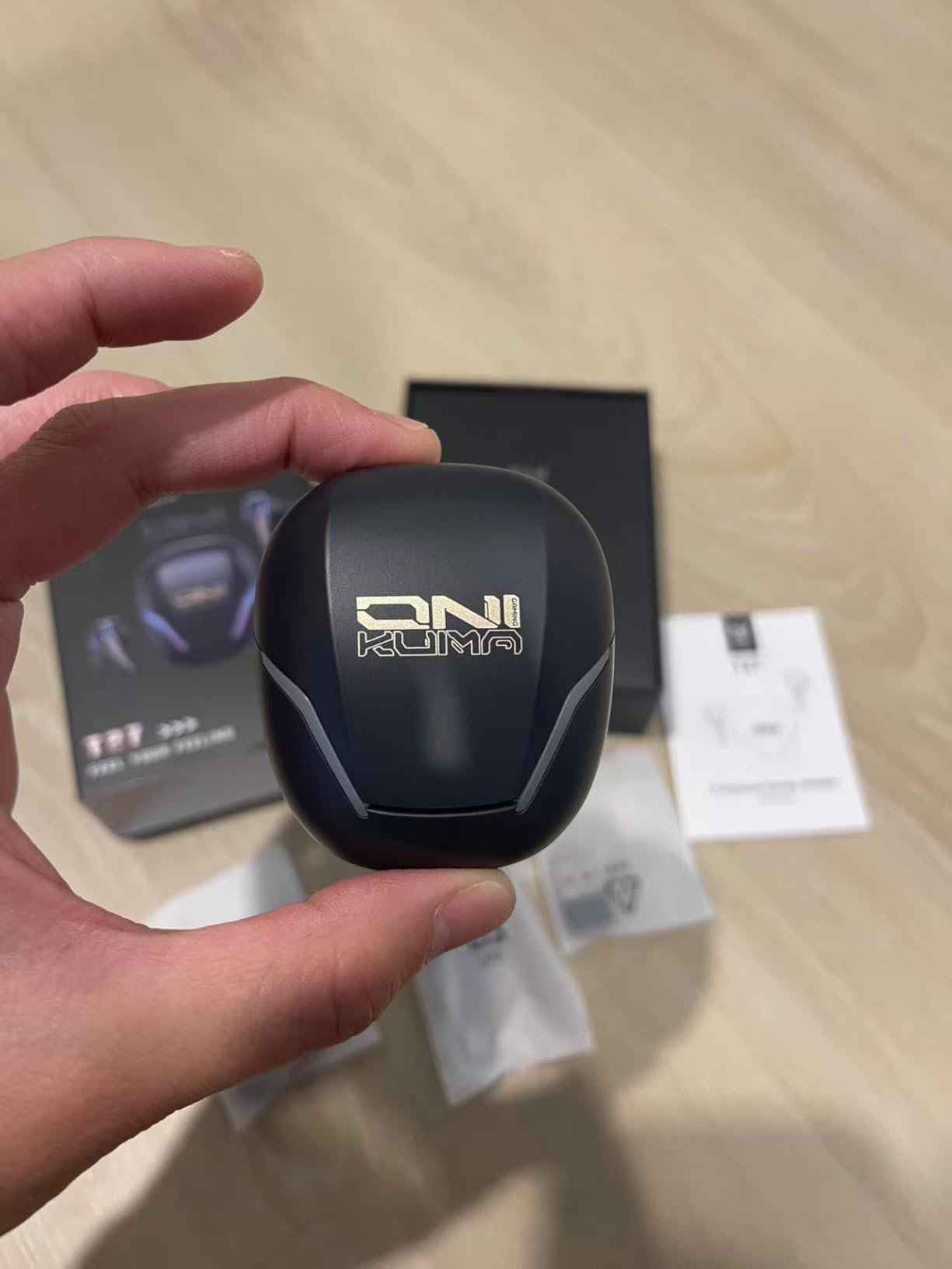 New Version Wireless Gaming Earbuds, 20ms Ultra Low Latency, 2.4GHz + Bluetooth 5.3 Dual Mode, ENC Mic, USB-C Dongle Compatible with PS5/PS4, Meta Quest 3/3S/2, Steam Deck, PC & Mobile - White customer photo 2
