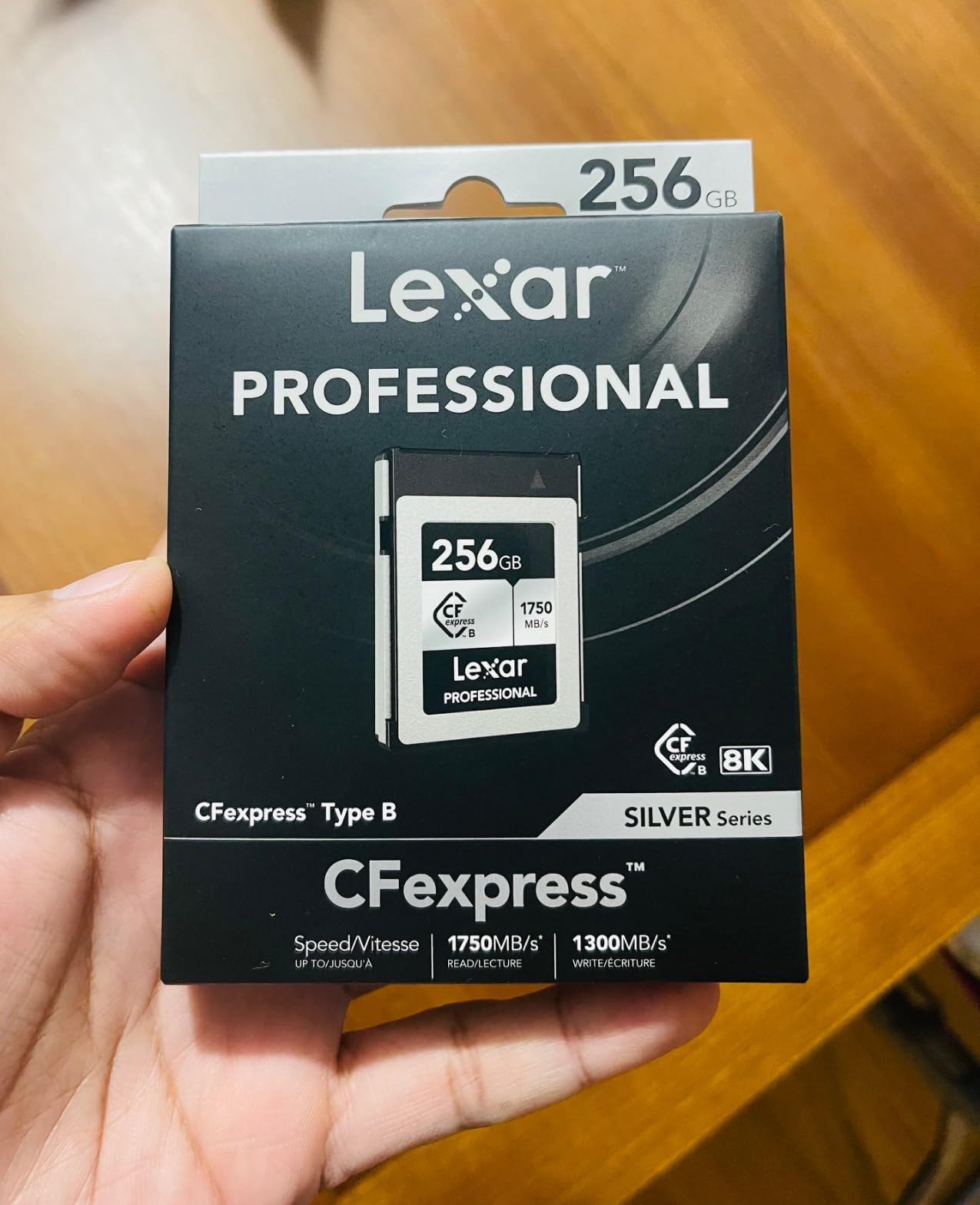 Lexar 512GB CFexpress Type B Silver 4.0 Card, 3600/3000 MB/s, 8K Video | Compatible w/ Cinema Cameras, DSLRs, For Photographers, Videographers, PCIe 4.0/NVMe Enabled, LCXEXS4512G-RNENU customer photo 2