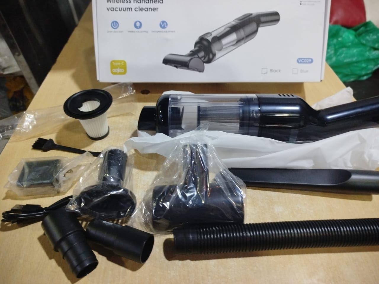 dormzie Handheld Vacuum Cordless, Car Vacuum with 19000Pa Powerful Suction,1.3 lbs Lightweight, Type-C Charge, Multiple Accessories for Car Home Office Pet customer photo 2