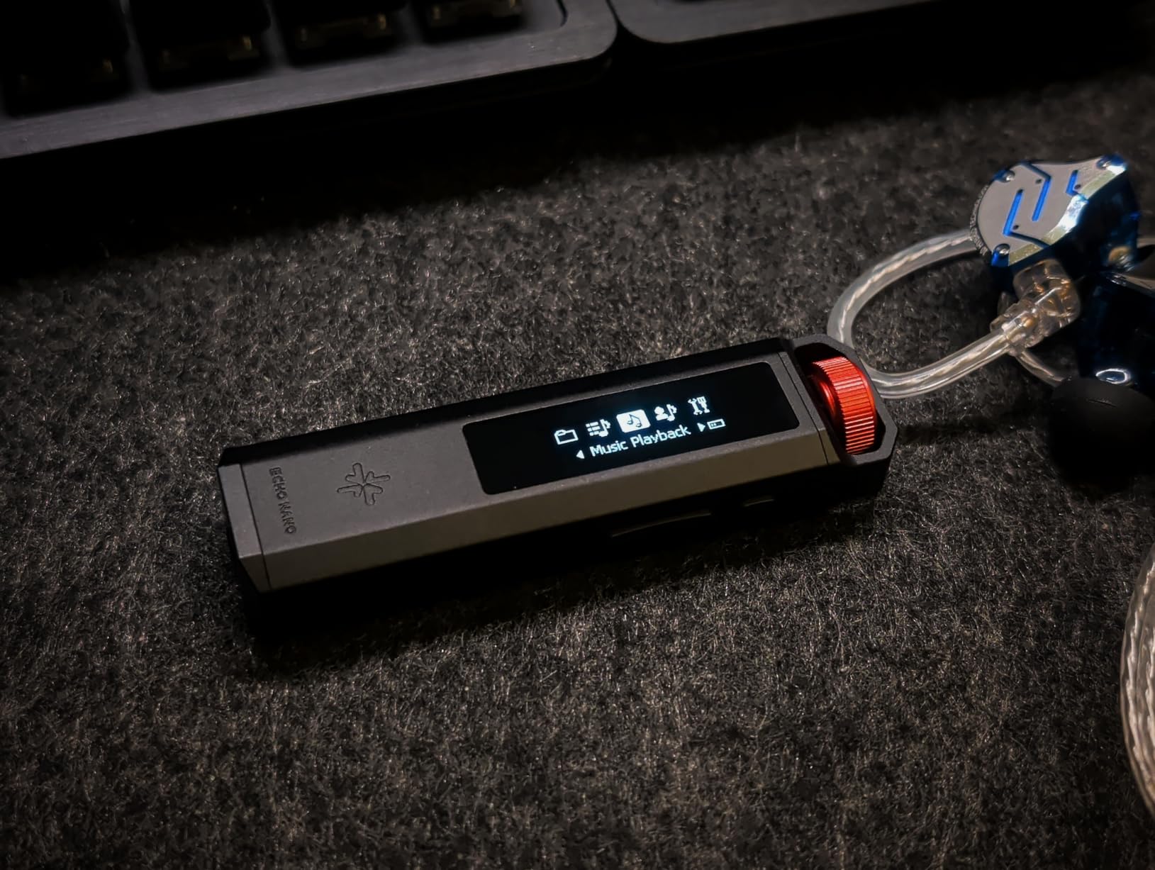FiiO SnowSky Echo Nano Retro HiFi Music Player with Scroll Wheel, CS43131 DAC, USB DAC, Lossless Audio Player Supporting DSD256/FLAC/WAV/MP3, 3.5mm Output, 256GB Expansion (Black) customer photo 1