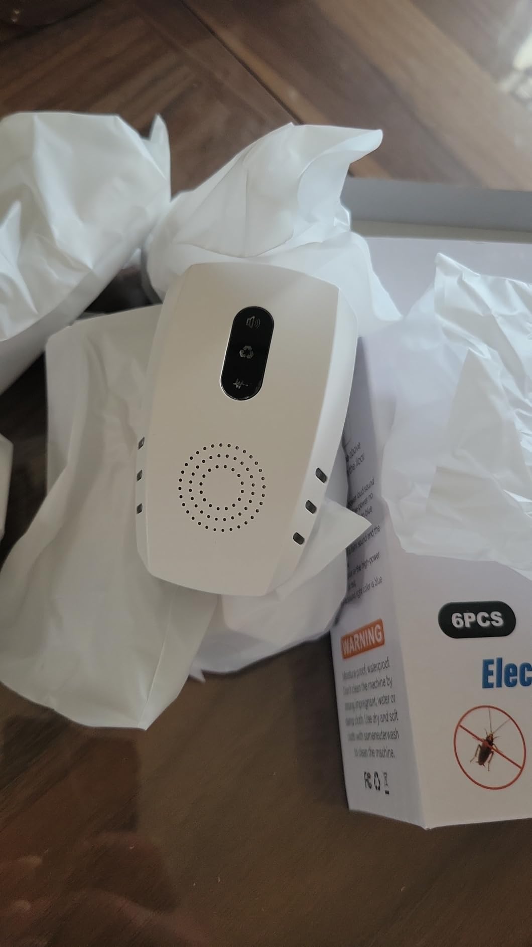 2026 Upgraded Ultrasonic Indoor Pest Repeller, 3-Mode Pest Control, 6 Pack | Electronic Plug-in Rodent & Insect Deterrent for Mouse, Rat, Roach, Ant, Spider and Mosquito in Home, Office, Garage customer photo 1