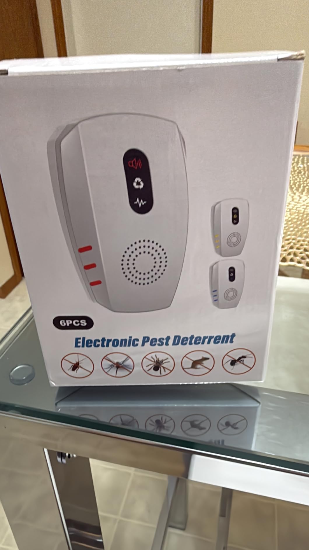 2026 Upgraded Ultrasonic Indoor Pest Repeller, 3-Mode Pest Control, 6 Pack | Electronic Plug-in Rodent & Insect Deterrent for Mouse, Rat, Roach, Ant, Spider and Mosquito in Home, Office, Garage customer photo 2