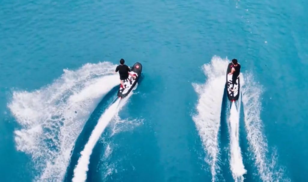 Atlas Electric Surfboard, 34 MPH 60-100 Min Surf Time, 12000W 50Ah 72V Battery customer photo 1