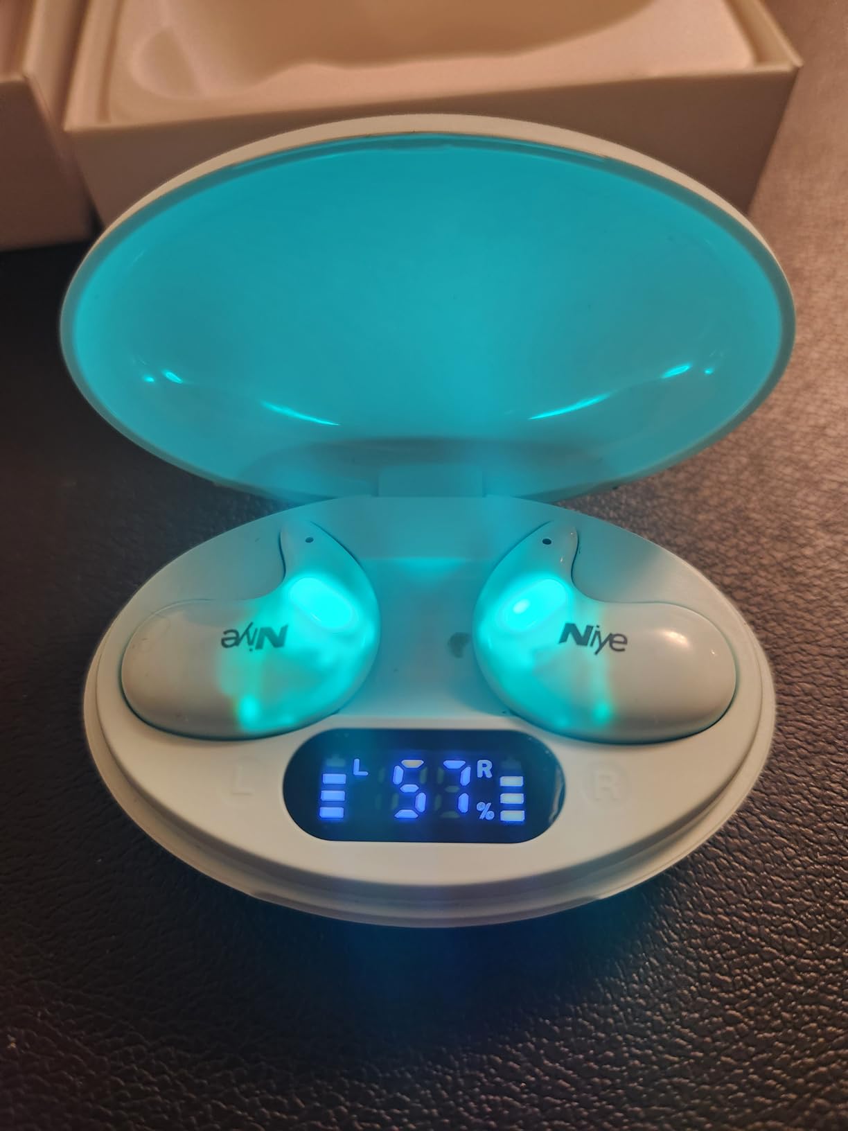 Sleep Earbuds Ultra-Thin Wireless Bluetooth 5.3 Earbuds for Side Sleepers, Noise Blocking Sleep Headphones with 6H Playtime, Ergonomic Mini Design for Small Ears, Deep Green customer photo 2