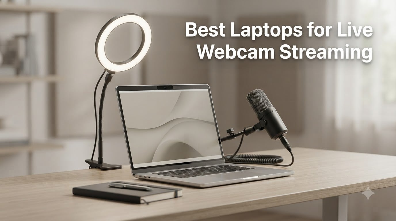 Best Laptops for Live Webcam Streaming