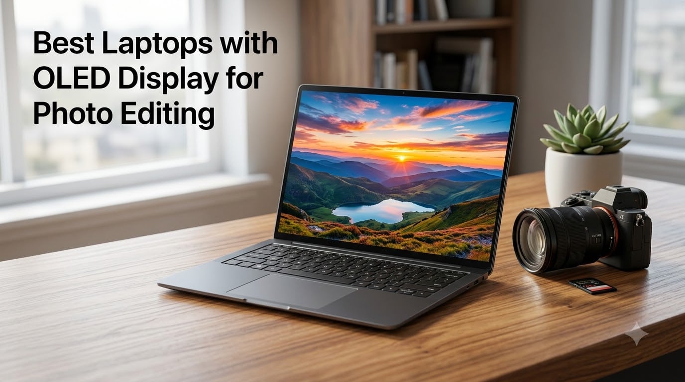 Best Laptops with OLED Display for Photo Editing