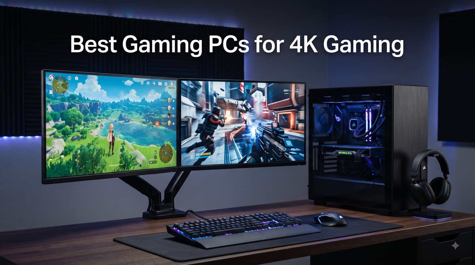 Best Gaming PCs for 4K Gaming