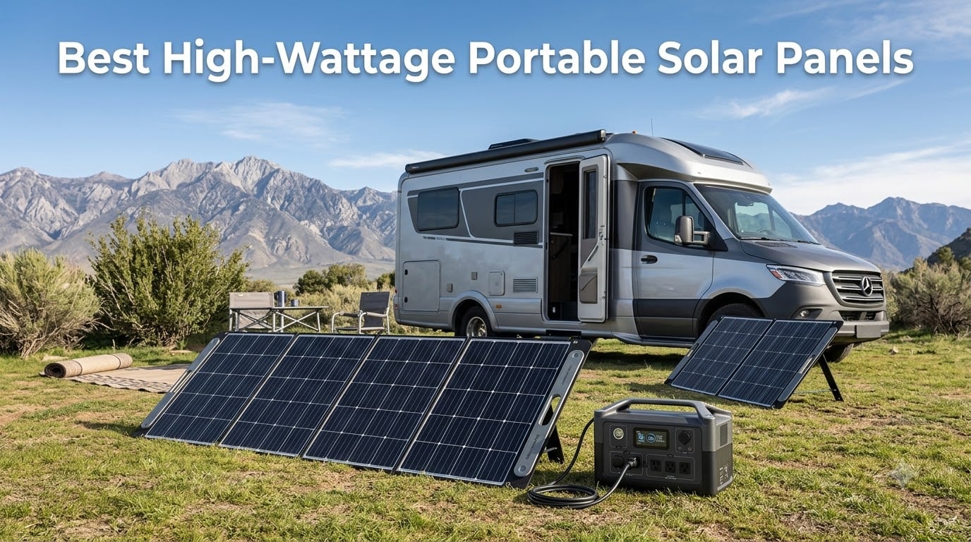 Best High-Wattage Portable Solar Panels