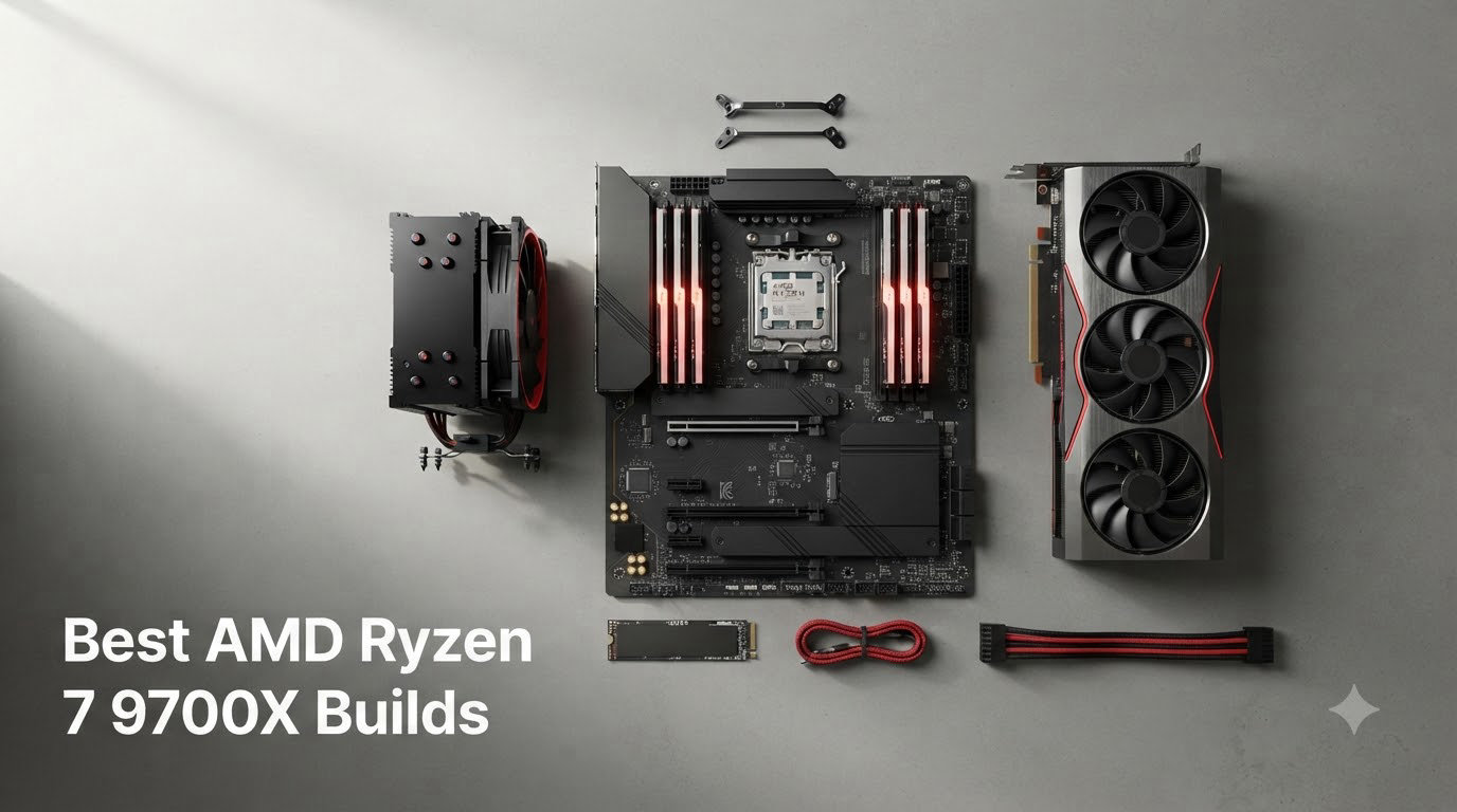 Best AMD Ryzen 7 9700X Builds