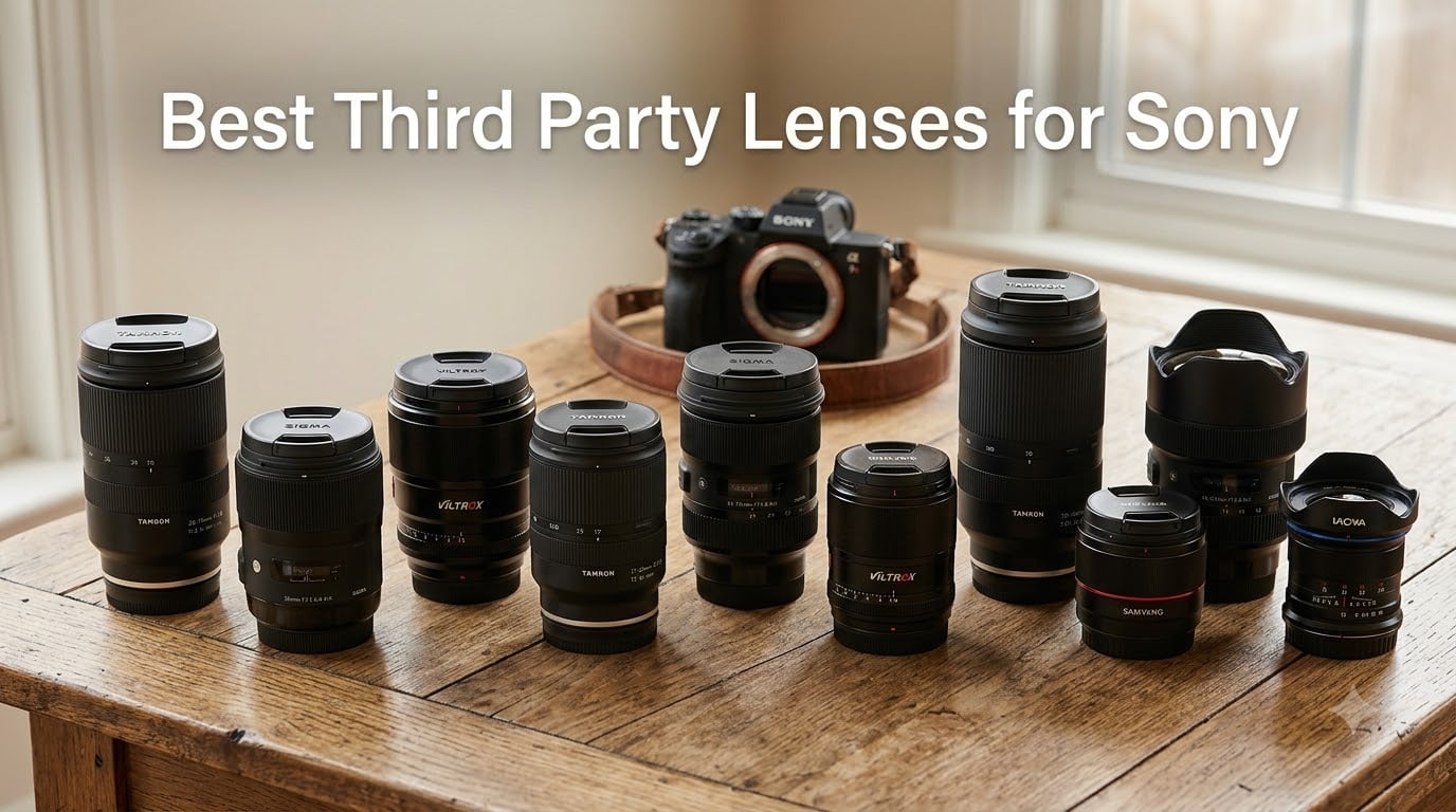 Best Third Party Lenses for Sony