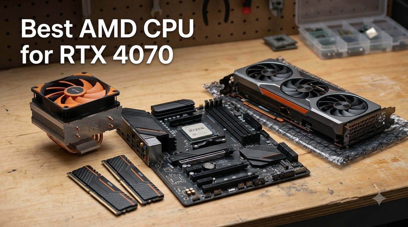 Best AMD CPU for RTX 4070