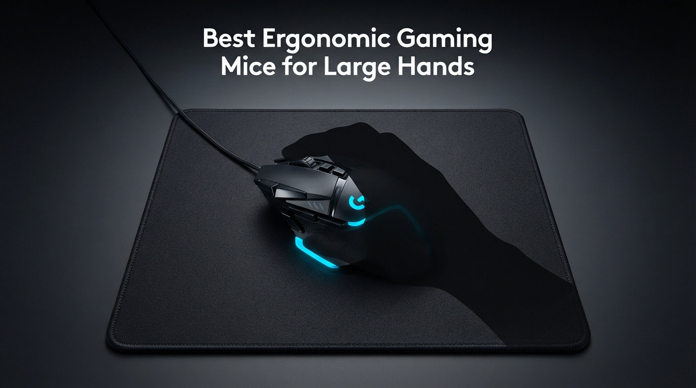 Best Ergonomic Gaming Mice for Large Hands