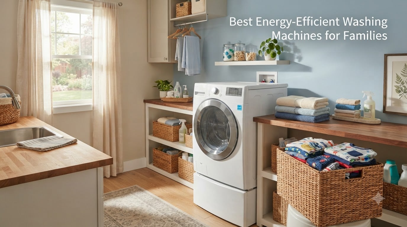 Best Energy-Efficient Washing Machines for Families
