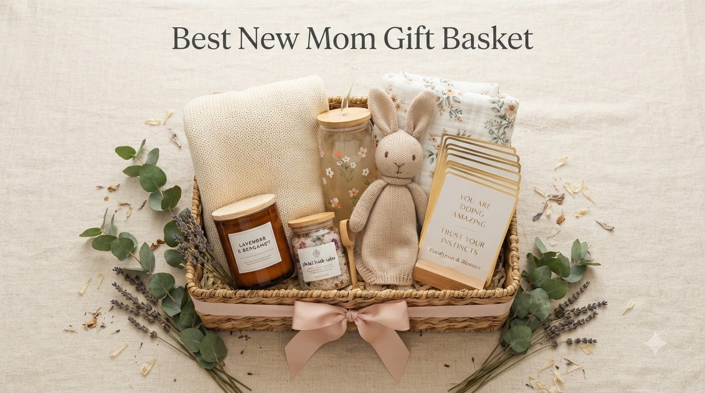 Best New Mom Gift Basket