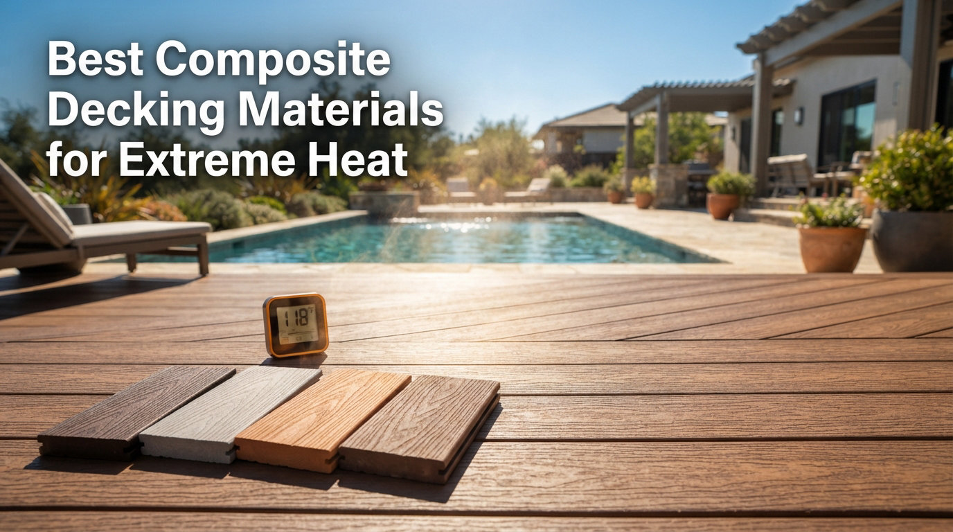 Best Composite Decking Materials for Extreme Heat