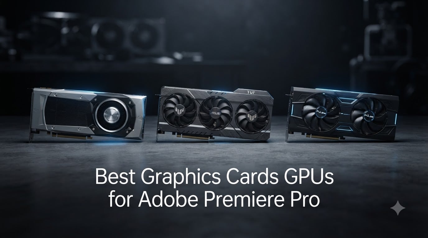 Best Graphics Cards GPUs for Adobe Premiere Pro
