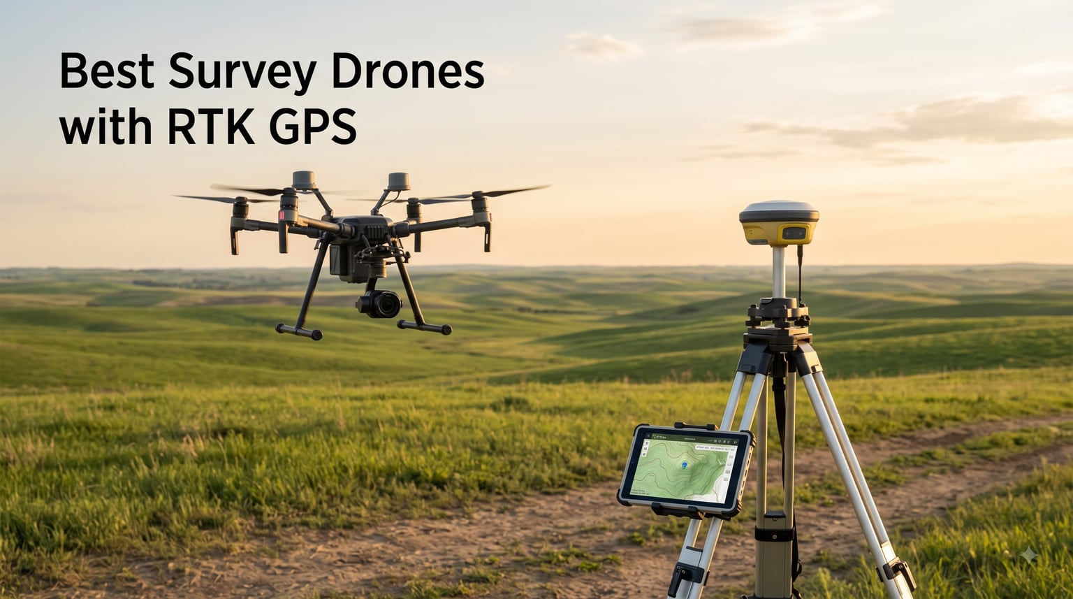 Best Survey Drones with RTK GPS