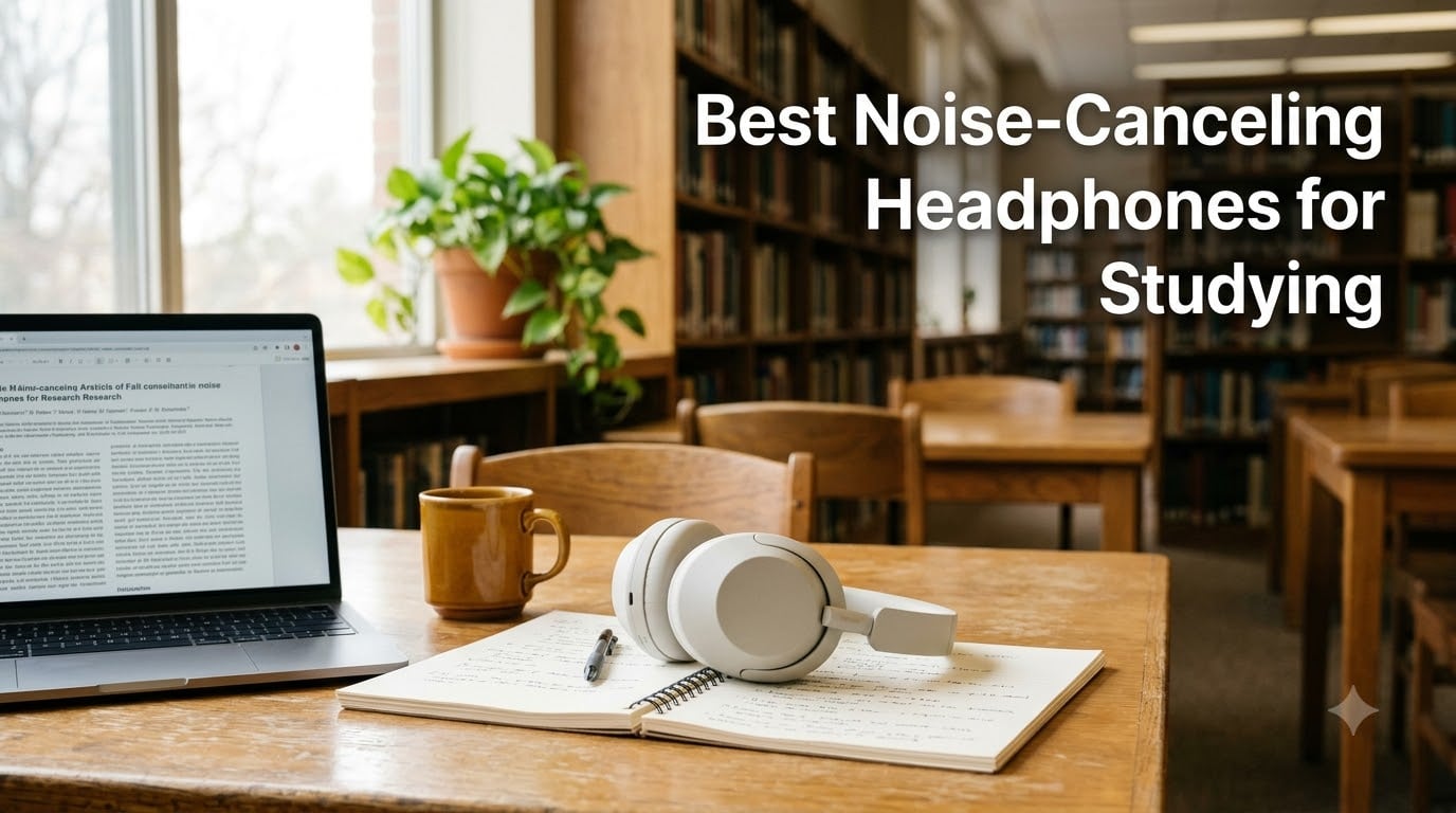 Best Noise-Canceling Headphones for Studying
