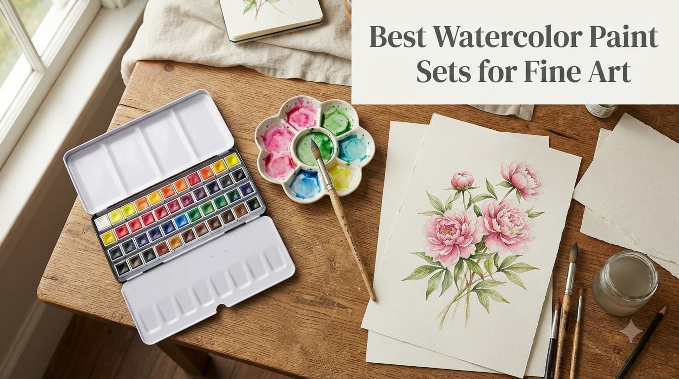 Best Watercolor Paint Sets for Fine Art