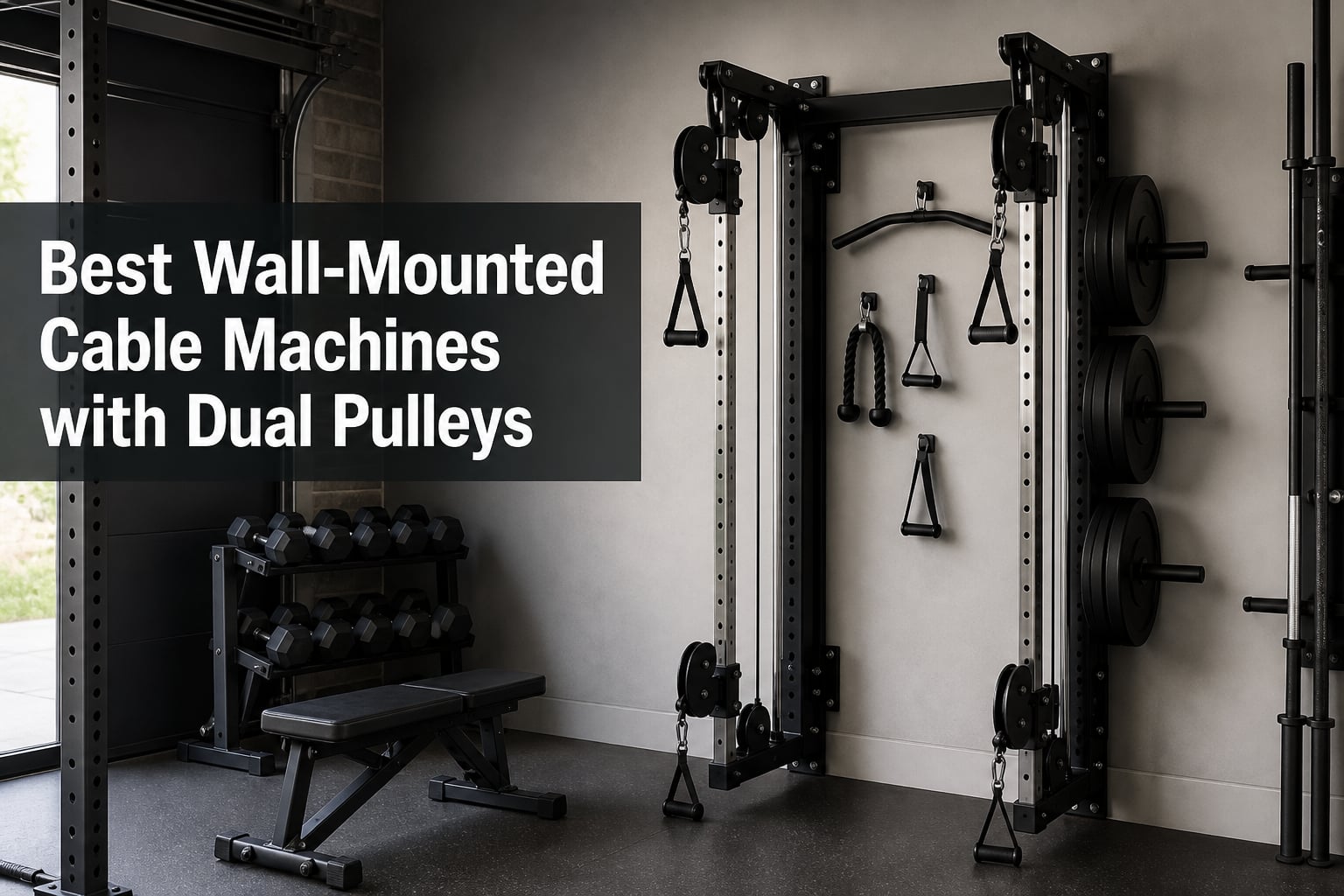 Best Wall-Mounted Cable Machines with Dual Pulleys