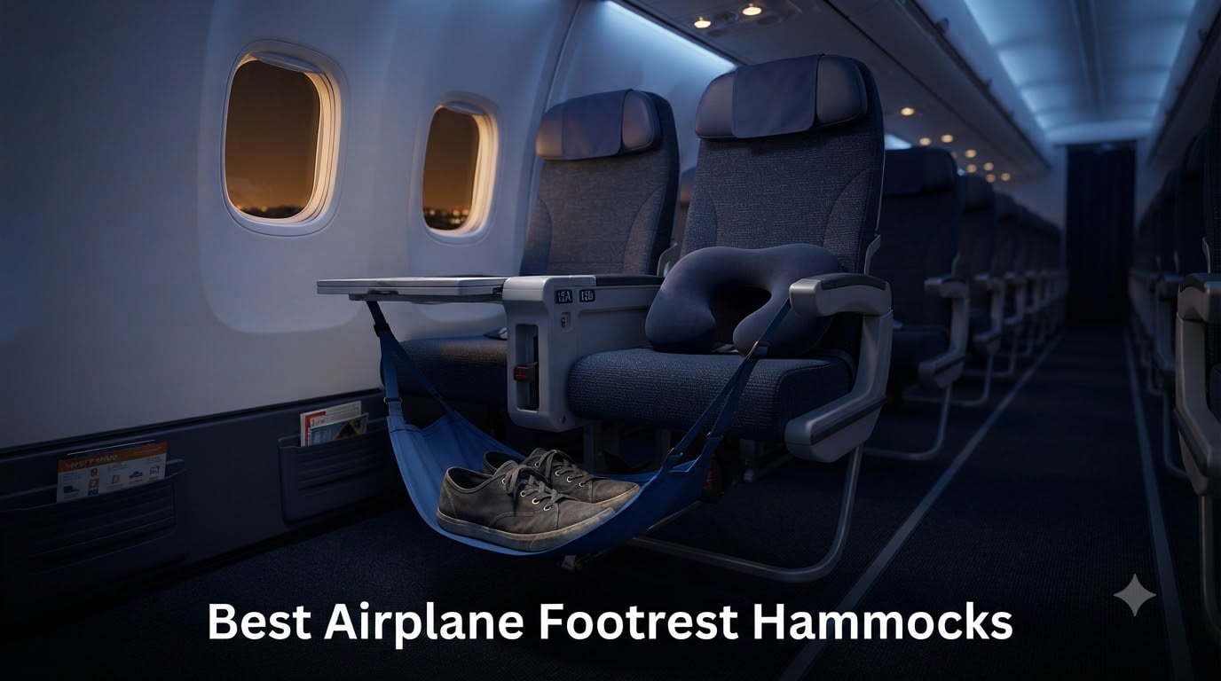 Best Airplane Footrest Hammocks