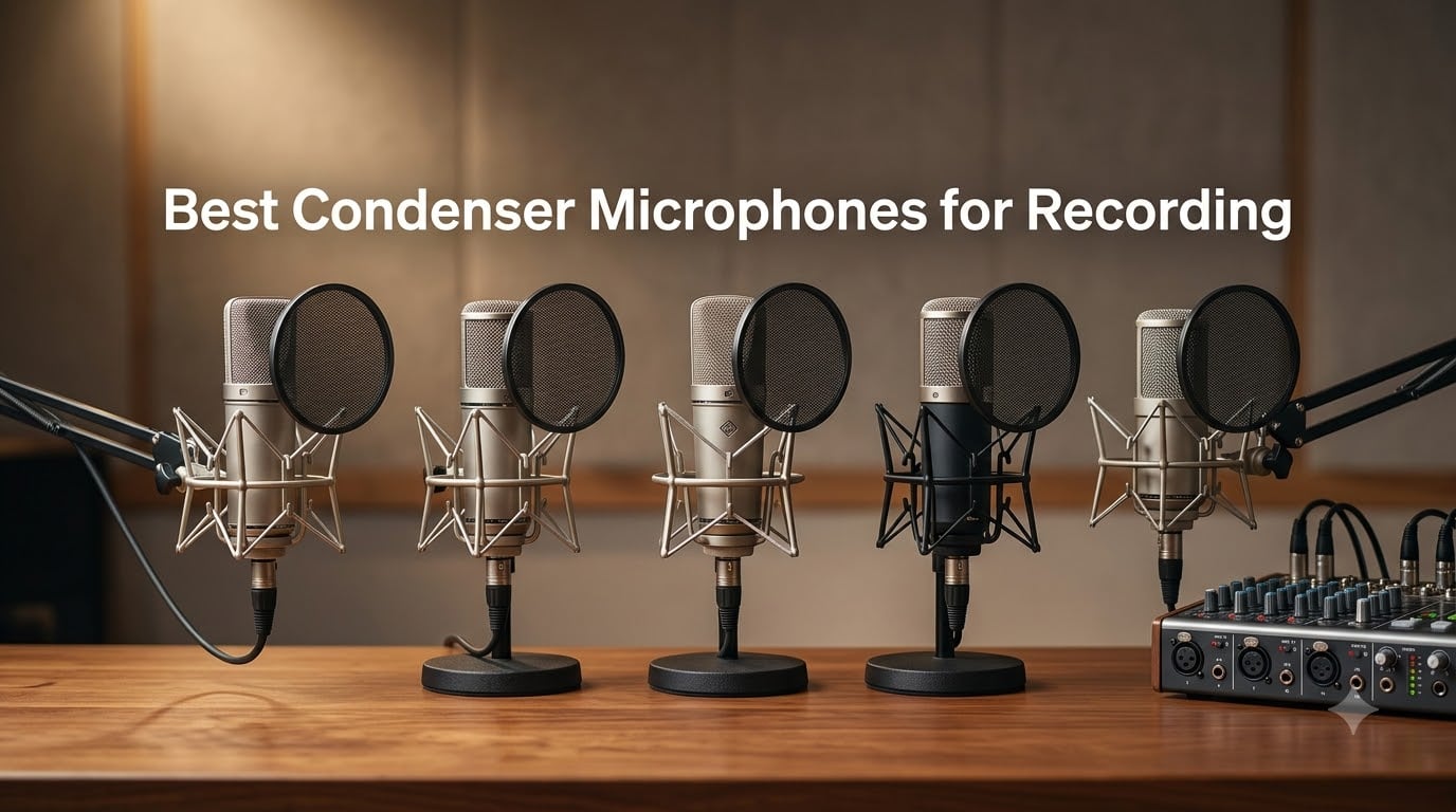 Best Condenser Microphones for Recording